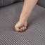 Canapé rembourré avec repose-pieds