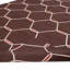 Brown Flatweave Cotton Rug - 3'6" x 5'6"