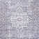 Didim Boho Medallion Machine-Washable Gray/Purple Rug