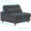 Fauteuil d'appoint en velours côtelé Corduroy Fluffy-130903435