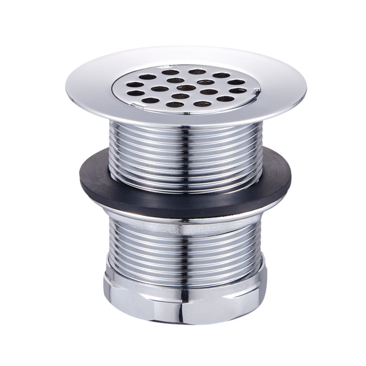 Kingston Brass Seattle 2-Inch Brass Grid Bar/Utility Sink Basket Strainer