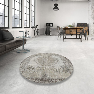 Tapis bleu/noir traditionnel Pembina