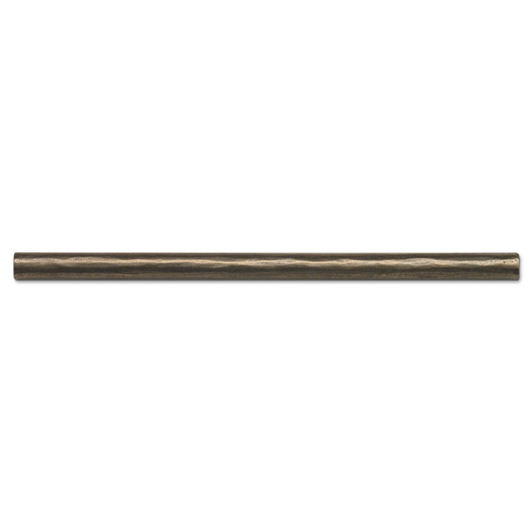 10" x 0.5" Metal Pencil Liner Tile Trim