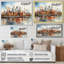 Dreamy New York, paysage rétro, aquarelle - décoration murale New York-439087654-439087678