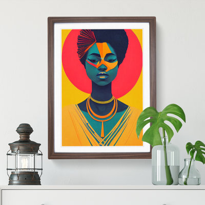 Bold Woman Abstract - Wall Art