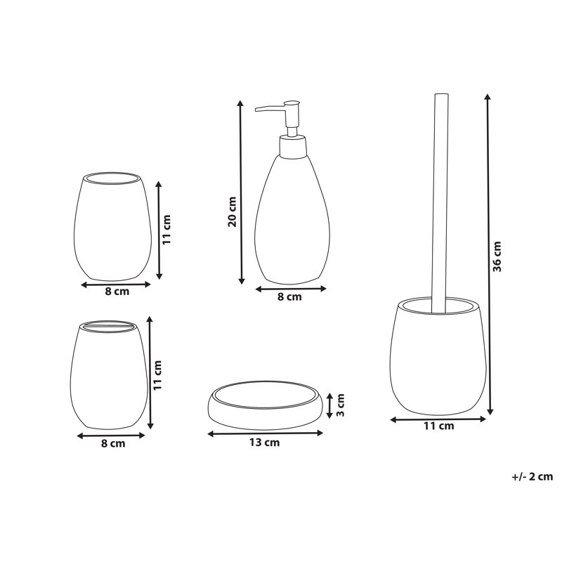 Bathroom Accessory Set