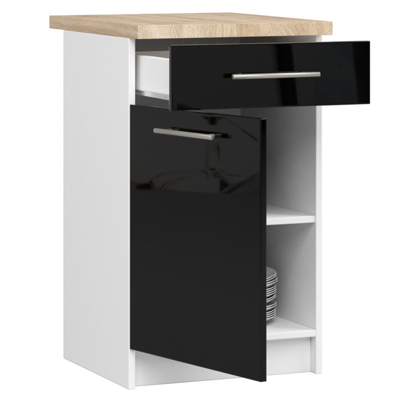 Oliwia Kitchen Base Unit, 85cm H x 50cm W x 46cm D