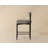Seneca Counter Stool - Black - Polo Club Stone