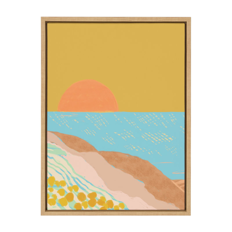 «Golden Hour» par Kasey, reproduction d'art sur toile encadrée gratuite
