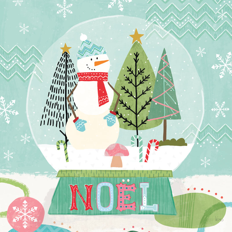 Holiday Love I 1 Piece Wrapped Canvas Wall Art, 51cm H x 51cm W