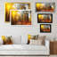 «Sunset Autumn Forest Panorama», reproduction sur toile-687442824-687442825