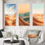 «Desert Dunes», 3 pièces sur toile-667905033-667905038