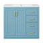 Meuble-lavabo 36 po avec lavabo en céramique