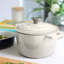Argon Tableware - Round Cast Iron Casserole Dishes - 2.8L - Pack of 2-117204780