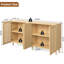 Armoire de rangement à 4 portes, buffet pour la salle à manger de la cuisine