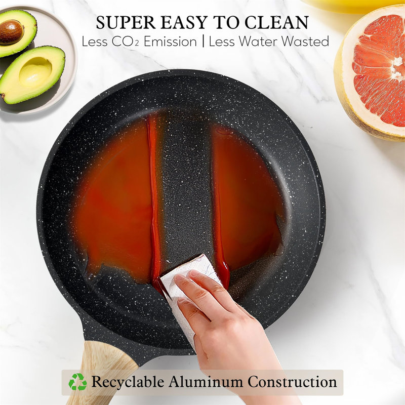 5 - Piece Non-Stick Aluminum Cookware Set