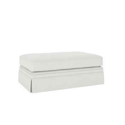 Shelby 47" Cotton Ottoman