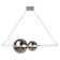 Clercie LED Chrome Pendant