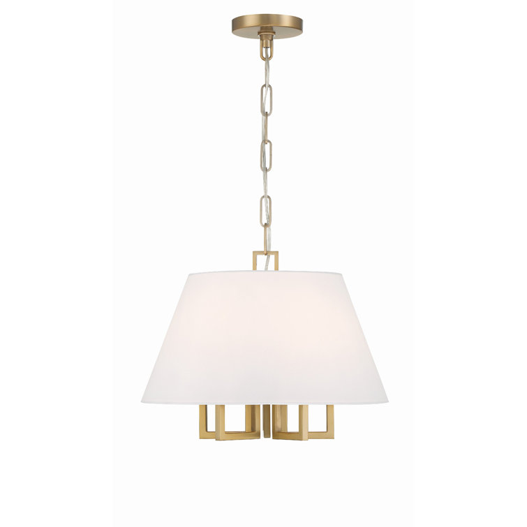 Mandola 5 Light Metal Dimmable Chandelier