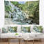 Photographie de paysage cascade de maeyar dans la tapisserie de pluie-28482881
