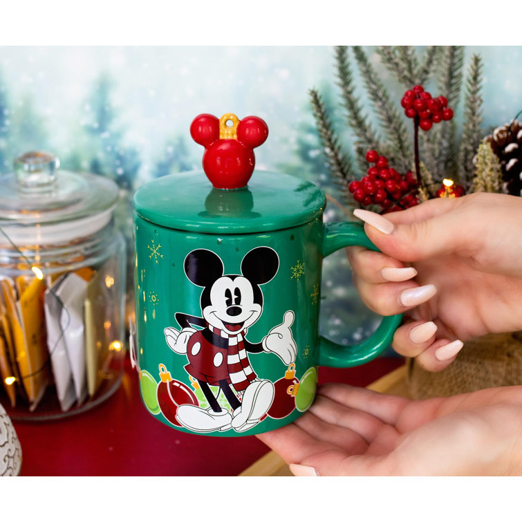 Disney, Dining, Joyjolt Disney Mickey Mouse 3d Espresso Cups 54 Oz