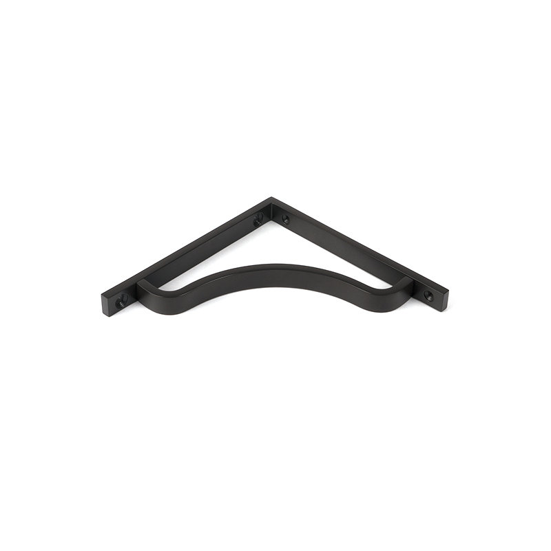 Abingdon Shelf Bracket, Aged Bronze, 15cm H x 5.9cm W x 1.5cm D