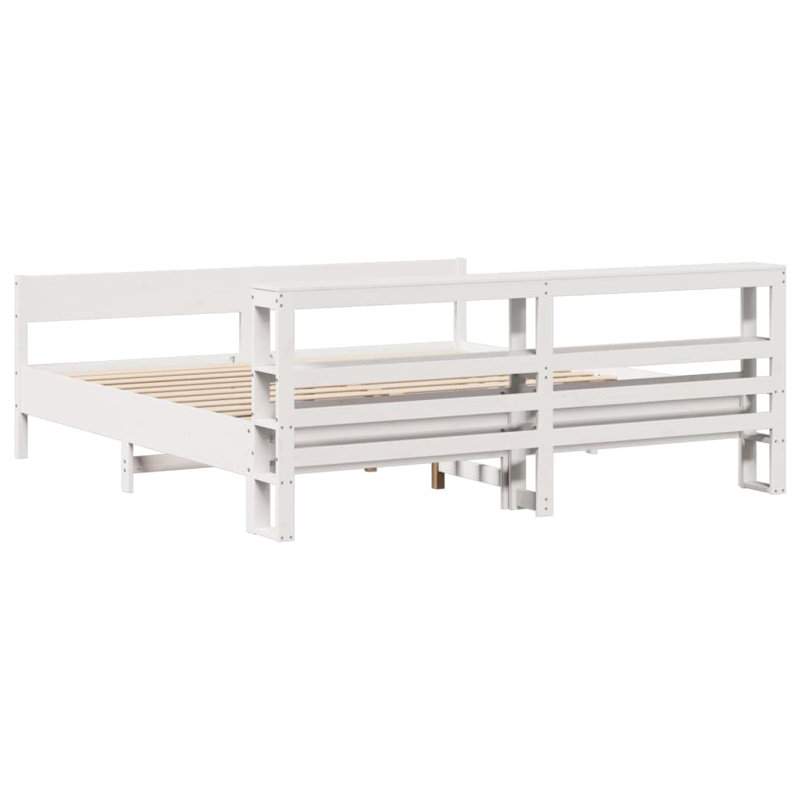 Ingber Solid Wood Storage Bed, Super King (6')