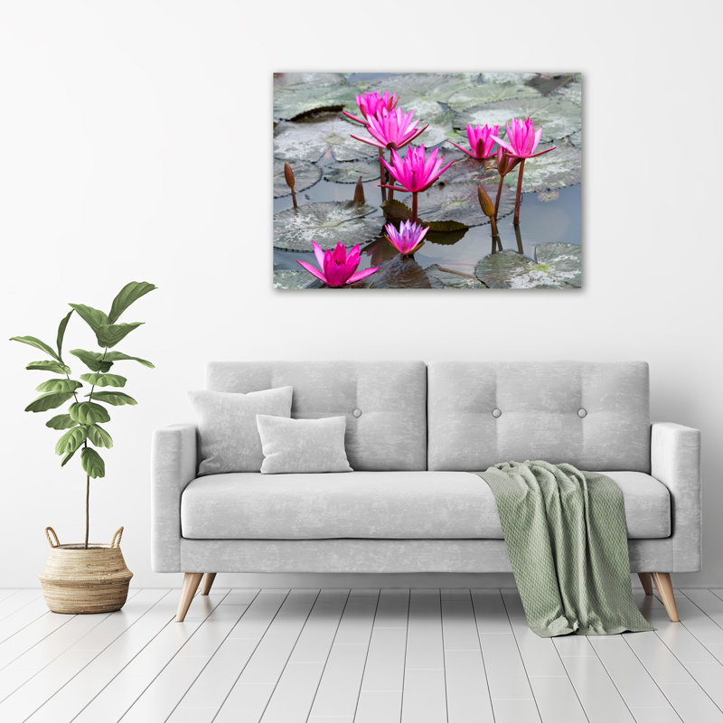 Lotus Flower - Wrapped Canvas Print