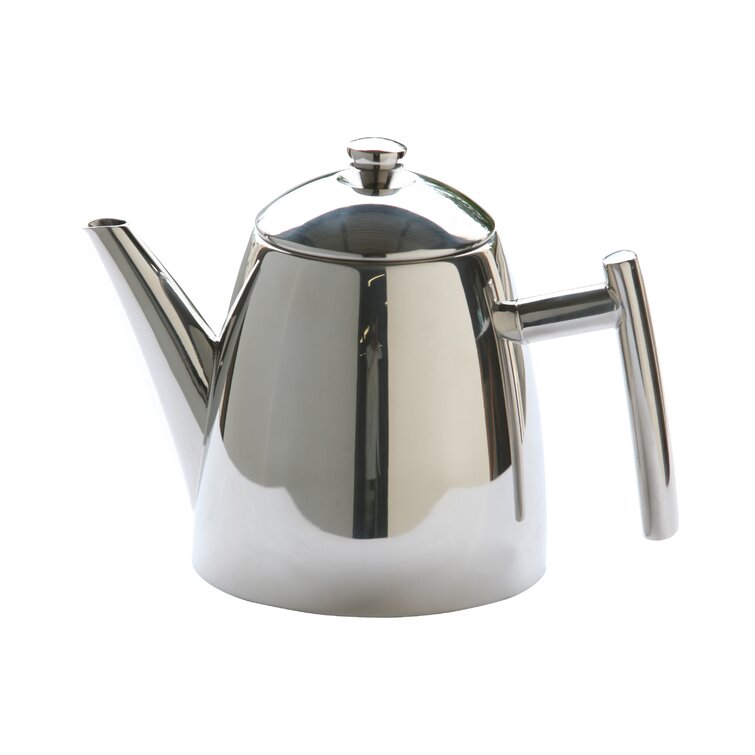 Ivy Bronx Cox 34oz. Stainless Steel Teapot