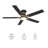 52'' Smart Ceiling Fan With Remote, Light Kit Included, Works With Google Assistant, Amazon Alexa, And Siri Shortcuts.-86626458
