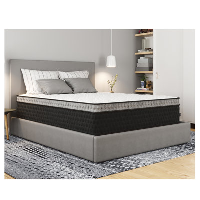 Matelas hybride Diamond Mattress Nova Lux Copper Ultra Cooling - California King, confort moyen, surmatelas européen, fabriqué aux États-Unis