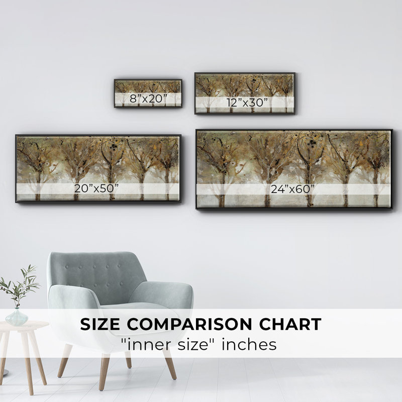 Seeing the Light- Framed Canvas, 24" H x 60" W