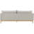 Aldiana 89.5" Linen Textured Fabric Sofa-98536638