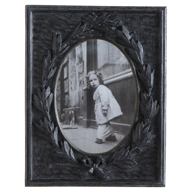 Black Embossed Picture Frame