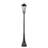 Barling 3 Light Outdoor Post Mounted Fixture in Black
