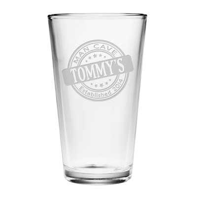Verre à pinte 16 oz. Man Cave