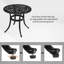 Table d'appoint en aluminium thermolaqué Reinna-111630938