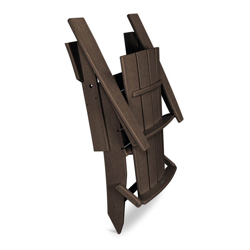 Adirondack pliant POLYWOOD Quattro, Acajou