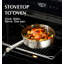 Batterie de cuisine en acier inoxydable 17 pièces Cs Kochsysteme, casseroles et poêles en acier inoxydable professionnel 18/10 Stianless
