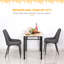 Tufted Polyurethane Upholstered Dining Chair