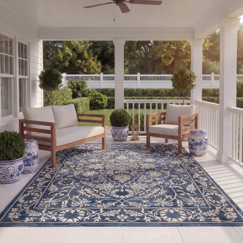 Tapis d'intérieur / extérieur Courtyard 6596