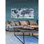 Pays indigo - Impression sur bois-1971131786