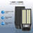 6000w Solar Street Light, Bright Led Security Solar Flood Light With Motion Sensor & Dusk To Dawn, Ip67 Waterproof Commercial Lights Outdoor For Outside, Parking Lot, Street, Yard, 2 Pack