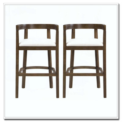 Rubberwood Counter Stool