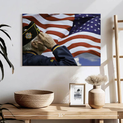 Lelar Patriotic American Veteran