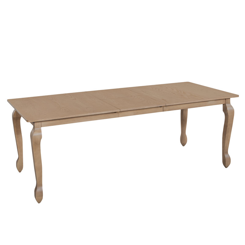 Akeeyla Butterfly Leaf Dining Table, Light Ash