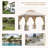 9.7 Ft. W x 9.7 Ft. D Steel Patio Gazebo