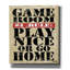 «Game Room # 1 Rules» par Misty Michelle, art mural sur toile-978812116