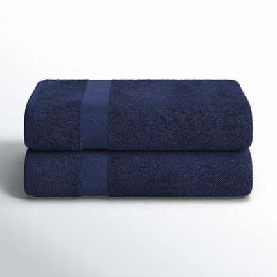 Glenlee 2 Piece Eco-Friendly 100% Cotton Bath Sheet Towel Set