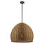 Luminaire suspendu tissé 1 lumière Pippa-417297408